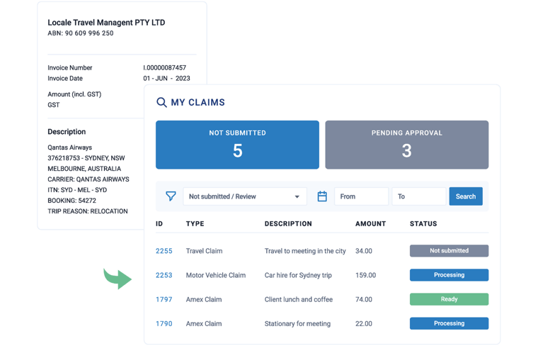 Credit Card payments on ProSpend