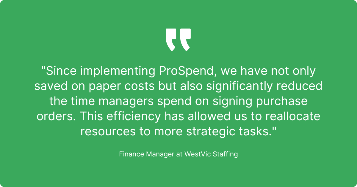 WestVic Staffing ProSpend