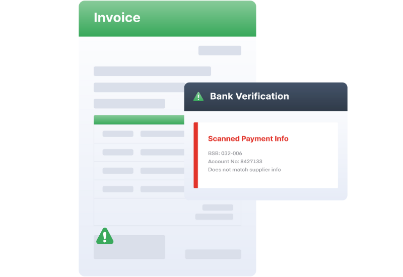 bank verification invoice