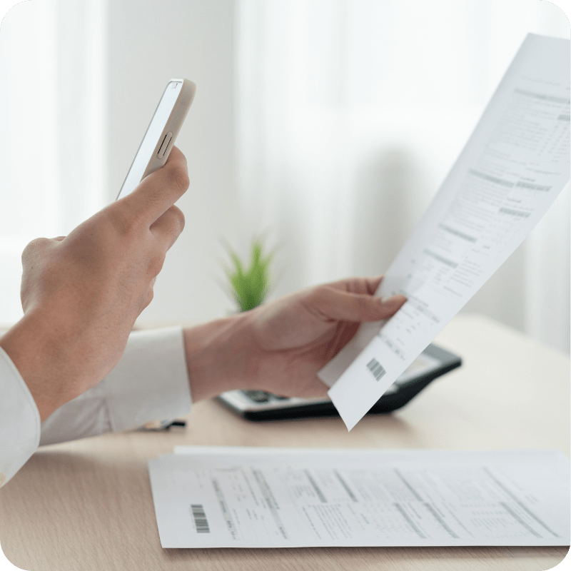 Paperwork for traditional expense management systems
