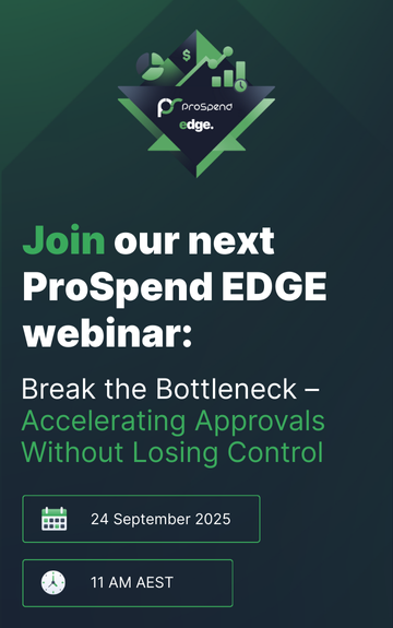 ProSpend EDGE Approvals - Login Page