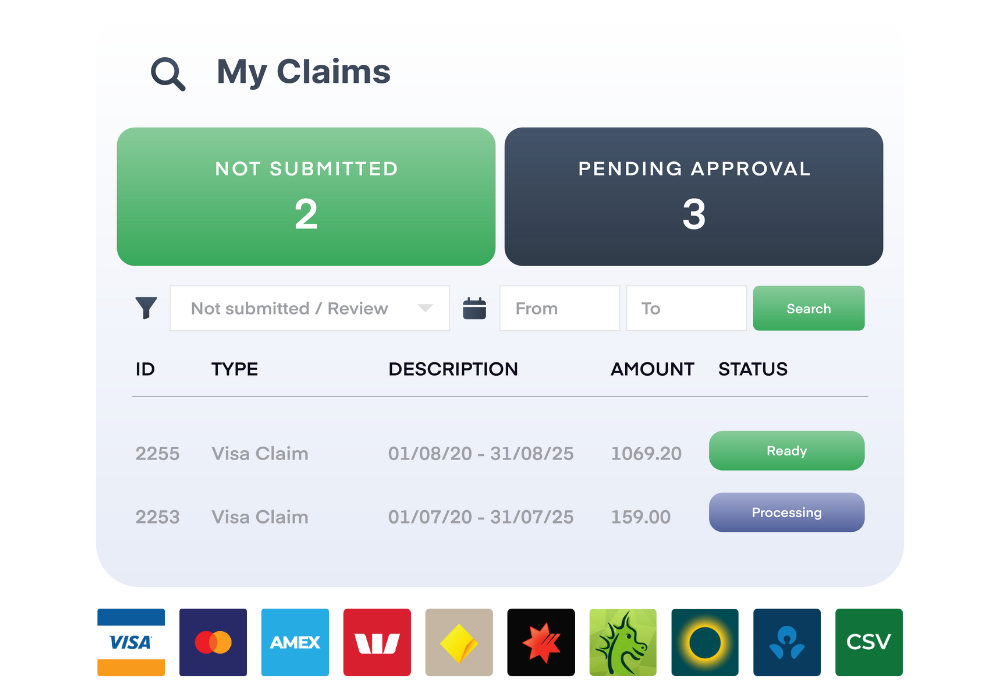 expense header